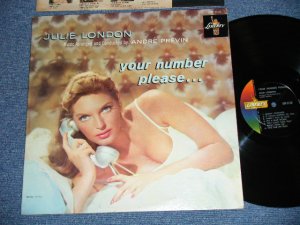 画像1: JULIE LONDON - YOUR NUMBER PLEASE (Ex+++/MINT-). / 1960 Version US AMERICA ORIGINAL 2nd Press "COLOR LIBERTY on LEFT  Labei" MONO Used LP