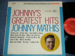 画像1: JOHNNY MATHIS -  GREATEST HITS   ( Ex+/Ex+ Looks: Ex-  )   / 1963 US AMERICA ORIGINAL 1st Press "360 SOUND Label" STEREO Used  LP 