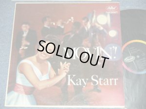 画像1: KAY STARR - MOVIN'!  ( Ex++/Ex+++ : EDSP ) / 1959 US AMERICA ORIGINAL "BLACK with RAINBOR Ring & CAPITOL Logo on LEFT SIDE" Label MONO  Used LP