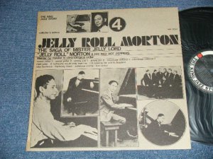 画像1: JELLY ROLL MORTON (Pre-War Pioano Jazz) - 4 : THE SAGA OF MISTER JELLY LORD ( Ex++/MINT-) 　/ 1973 Version  US AMERICA Used LP