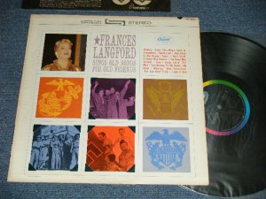 画像1: FRANCES LANGFORD - SINGS OLD SONG FOR OLD FRIENDS   (Ex+/Ex+++ A-1,2:Ex) / 1963 US AMERICA ORIGINAL "BLACK with RAINBOW Label with CAPITOL on Top" STEREO Used LP