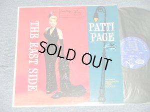 画像1: PATTI PAGE - THE EAST SIDE(Ex+++/Ex+++)  /1957 US AMERICA ORIGINAL 1st Press "BLUE With SILVER PRINT Label" MONO Used LP