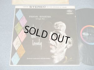 画像1: FRANK SINATRA -  SINGS FOR ONLY THE LONELY (Ex++/Ex++) / 1959 US AMERICA ORIGINAL 1st press "BLACK with RAINBOW LOGO on LEFT SIDE Label" STEREO Used  LP 