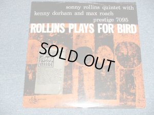 画像1: SONNY ROLLINS -  ROLLINS PLAYS FOR BIRD (SEALED)  / 1986 US AMERICA Reissue "Brand New Sealed" LP