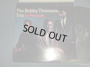 画像1: THE BOBBY TIMMONS TRIO - IN PERSON (Ex++/MINT-) / 1961 US AMERICA ORIGINAL "BLACK with SILVER PRINT in SQUARE Label!" Used LP