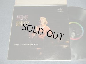 画像1: DINAH SHORE With ANDRE PREVIN - DINAH SINGS, PREVIN PLAYS  (Ex+++/MINT-) / 1960 US AMERICA ORIGINAL 1st Press "BLACK with RAINBOW CAPITOL Logo on Left side Label" MONO LP  