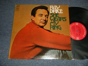 画像1: RAY PRICE - SHE WEARS MY RING (Ex+/Ex+ Looks:Ex+++) / 1968 US AMERICA  ORIGINAL "360SOUND Label" Used LP 