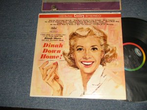 画像1: DINAH SHORE - DINAH, DOWN HOME (Ex++/Ex+++ STOBC) / 1962 US AMERICA ORIGINAL "BLACK With RAINBOW CAPITOL Logo on TOP Label" STEREO Used LP 