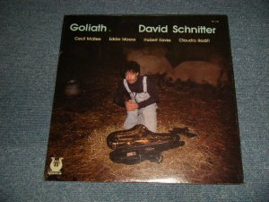 画像1: DAVID SCHNITTER - GOLIATH (SEALED)  / 1978 US AMERICA ORIGINAL "BRAND NEW SEALED"  LP