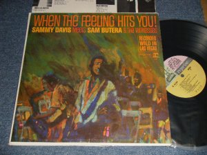 画像1: SAMMY DAVIS, JR. Meets SAM BUTERA - WHEN THE FEELING HITS YOU (Ex++/Ex+++ Looks:Ex+ EDSP) / 1965 US AMERICA ORIGINAL 1st Press "3-COLOR Label" MONO Used LP  