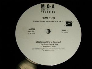 画像1: FEMI KUTI - BLACKMAN KNOW YOURSELF (Ex++/MINT-) / 2000 US AMERICA ORIGINAL Used 12"