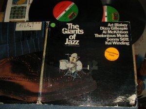 画像1: Various ART BLAKEY, Dizzy Gillespie, Al McKibbon, Thelonious Monk, Sonny Stitt, Kai Winding ) - THE GIANTS OF JAZZ (POOR/Ex+++ EDSP,STOFC, STOBC1972 US AMERICA ORIGINAL "PROMO" "1841 BROADWAY Label" Used  2-LP