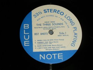 画像1: THE THREE 3 SOUNDS - FEELIN' GOOD (no jacket/Ex Looks:Ex+) / 1961 US AMERICA  ORIGINAL 1st Press Label STEREO Used LP