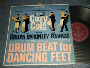 画像1: COZY COLE - DRUM BEAT FOR DANCING FEET ( Ex/Ex++ EDSP) / 1963 US AMERICA ORIGINAL STEREO Used LP