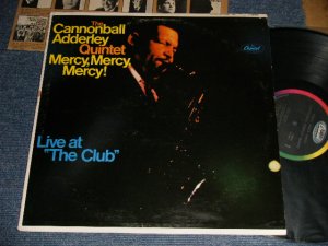 画像1: The CANNONBALL ADDERLEY QUINTET - MERCY , MERCY, MERCY! (VG/Ex++) /196 US AMERICA ORIGINAL "BLACK with RAINBOW and 'CAPITOL' Logo on TOP" Label  MONO Used LP 