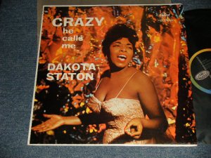 画像1: DAKOTA STATON - CRAZY HE CALL ME(Ex++/Ex++ A-1,B-A:VG)  / 1959 US AMERICA  ORIGINAL 1st Press "BLACK with RAINBOW CAPITOL Logo On Left Label"  STEREO Used  LP