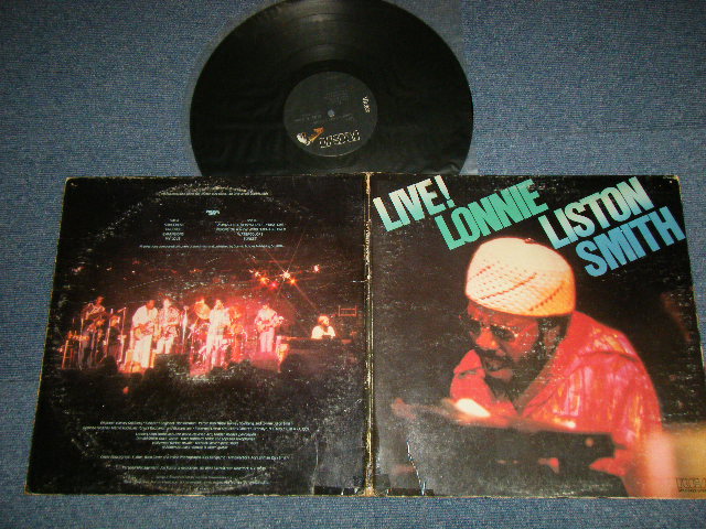 LONNIE LISTON SMITH - LIVE! (Ex/Ex+ Looks:VG+++)  / 1977 US AMERICA  ORIGINAL Used LP 