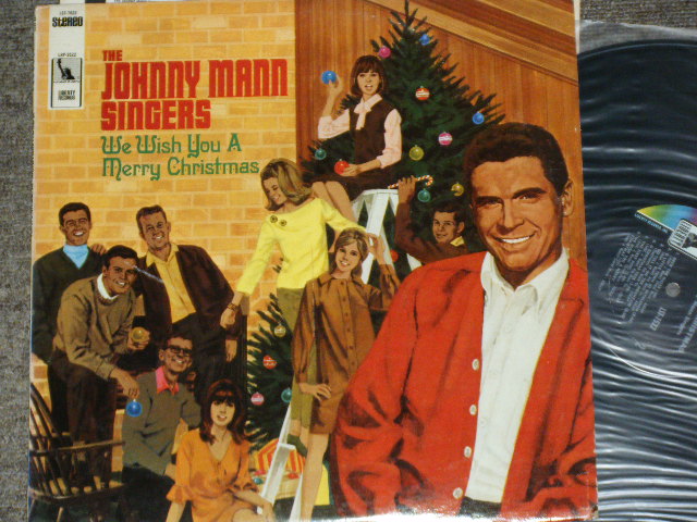 JOHNNY MANN SINGERS - WE WISH YOU A MERRY CHRISTMAS ( Ex+/Ex++ ) / 1967 US ORIGINAL STEREO Used LP