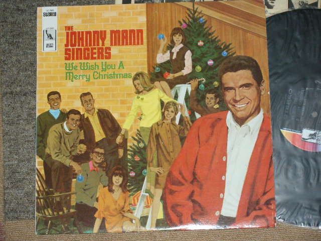 JOHNNY MANN SINGERS - WE WISH YOU A MERRY CHRISTMAS ( Ex+++/MINT- ) / 1967 US ORIGINAL STEREO Used LP
