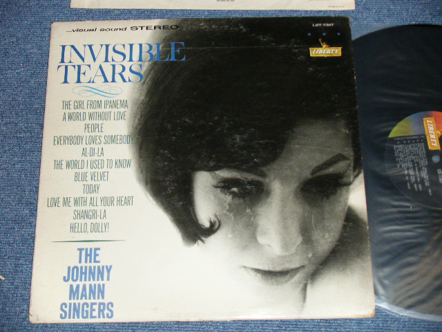JOHNNY MANN SINGERS - INVISIBLE TEARS ( Ex-/Ex++ ) / 1964 US ORIGINAL STEREO Used LP