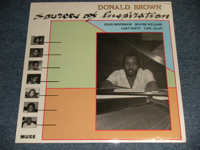 DONALD BROWN - SOUCES OF INSPIRATION (SEALED) / 1990 US AMERICA ORIGINAL 