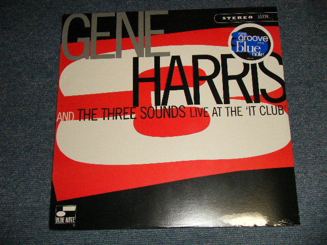 GENE HARRIS and THE THREE SOUNDS - LIVE AT THE 'IT CLUB'  (SEALED) / 1996 US AMERICA ORIGINAL 