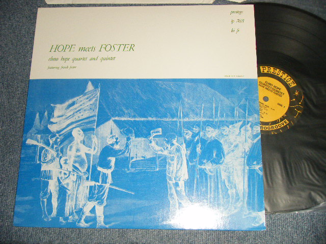 Elmo Hope Quartet And Quintet* Featuring Frank Foster - Hope Meets Foster (MINT-/MINT-) / 1985 US AMERICA REISSUE Used LP