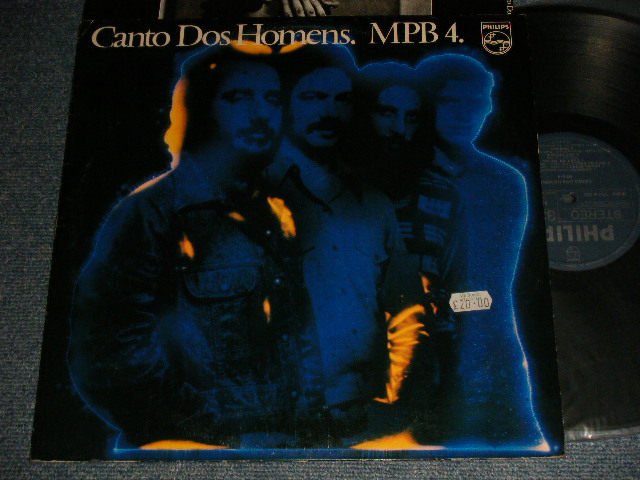 MPB4 / MPB 4 - CANTO DOD HOMENS (With INSERTS) (Ex++/Ex+++ STOFC) / 1976 BRAZIL BRASIL ORIGINAL Used LP