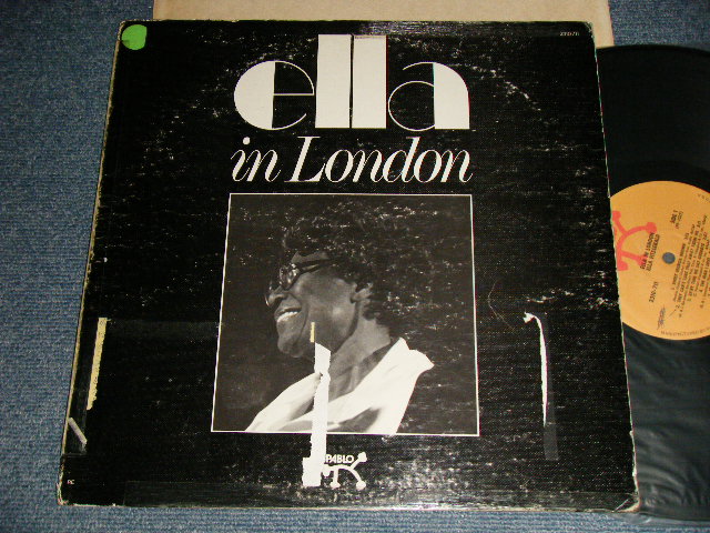 ELLA FITZGERALD - IN LONDON (VG/Ex+++ A-3:PRESS MISS) / 1974 US AMERICA ORIGINAL Used LP