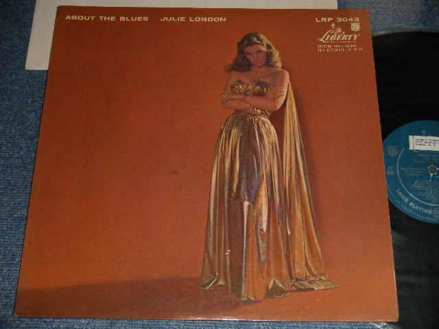 JULIE LONDON -  ABOUT THE BLUES (Ex++/Ex++ Looks:Ex+ STOL) / 1957 US AAMERICA  ORIGINAL 