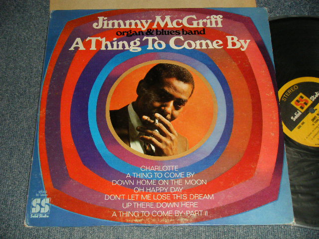 JIMMY McGRIFF - A THING TO COME BY (Ex/Ex+++ EDSP) / 1969  US AMERICA ORIGINAL Used  LP 