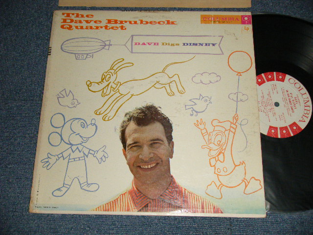 THE DAVE BRUBECK QUARTET - DAVE DIGS DISNEY (Ex++/Ex+++ Looks:Ex++ WOL, TAPE SEAM) / 1955 US AMERICA ORIGINAL 