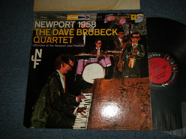 THE DAVE BRUBECK QUARTET - NEW PORT 1958 (Ex++/Ex++ EDSP) / 1955 US AMERICA ORIGINAL 1st Press 