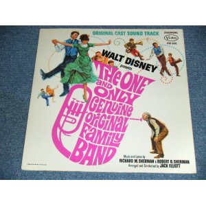 画像: Original Cast Sound Track - WALT DISNEY PRESENTS THE ONE AND ONLY GENIUNE ORIGINAL FAMILY BAND  / 1968 US ORIGINAL Sereo LP With BOOKLET  