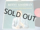 画像: BENNY GOODMAN - PLAYS SELLECTIONS FEATURED IN THE BENNY GOODMAN STORY / 1956 US ORIGINAL Early Press Maroon With Gold Printed Label MONO LP  