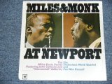 画像: MILES DAVIS & THELONIOUS MONK - MILES & MONK AT NEW PORT  /  US Reissue Sealed LP  Out-Of-Print 