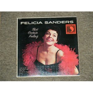 画像: FELICIA SANDERS - THAT CERTAIN FEELING / 1958 US ORIGINALStereo LP