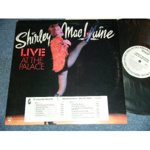 画像: SHIRLEY MACLAINE - LIVE AT THE PALACE / 1976 US ORIGINAL White Label Promo  LP