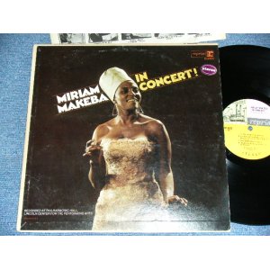 画像: MIRIAM MAKEBA - IN CONCERT !  / 1967 US ORIGINAL STEREO  Used LP