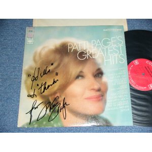 画像: PATTI PAGE -  GREATEST HITS (With AUTOGRAPHED SIGNED ???!!! ) ( Ex++/Ex+++ Looks:Ex++ ) /1966 US ORIGINAL 360 Sound Label  STEREO Used LP 