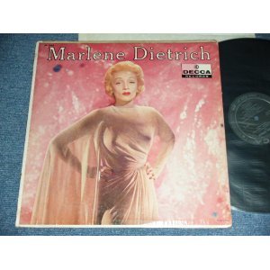 画像: MARLENE DIETRICH - MARLENE DIETRICH / 1957 US ORIGINAL 1st PRESS BLACK With SILVER Print Label MONO Used LP