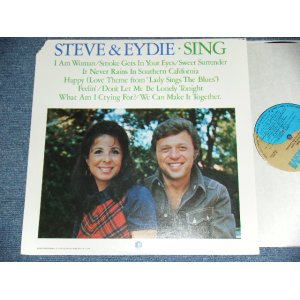 画像: EYDIE GORME and STEVE LAWRENCE - SING ( COVER SONG at 70's SONG ) / 1973 US ORIGINAL LP Cut Out Corner 