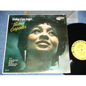 画像: THELMA CARPENTER - THINKING OF YOU TONIGHT / 1962 US ORIGINAL YELLOW Label MONO LP