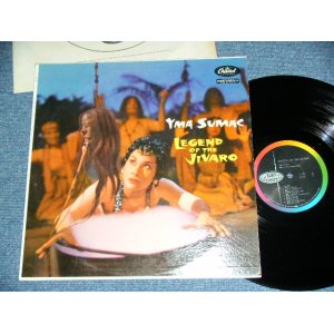 画像: YMA SUMAC - LEGEND OF THE JIVARO(Ex+/Ex+++ Ex )  / 1959 US ORIGINAL 2nd Press "BLACK With RAINBOW & CAPITOL Logo on LEFT" Label Used MONO LP 