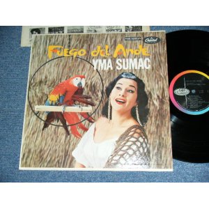 画像: YMA SUMAC - FUEGO JEL ANDE  / 1959 US ORIGINAL 1st Press "BLACK With RAINBOW RING & CAPITOL Logo on LEFT Label" Used MONO LP 