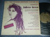 画像: JULIETTE GRECO -  LES GRANDES CHANSONS VOL.III /  1960's?  US ORIGINAL MONO Used LP