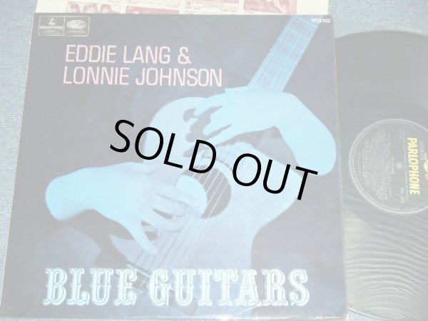 画像1: EDDIE LANG & LONNIE JOHNSON  With LOUIS ARMSTRONG - BLUE GUITARS  / 1967  UK ORIGINAL Used MONO LP