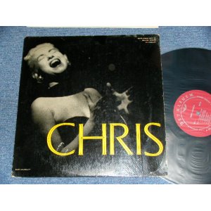 画像: CHRIS CONNOR - CHRIS / 1957 US AMERICA ORIGINAL Maroon Color and 1st Press Design Label MONO Used LP 