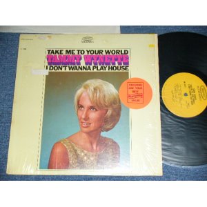 画像: TAMMY WYNETTE - TAKE ME TO YOUR WORLD  I DON'T WANNA PLAY HOUSE  ( Ex+++/Ex+++ ) / 1968 US ORIGINAL YELLOW Label STEREO Used LP