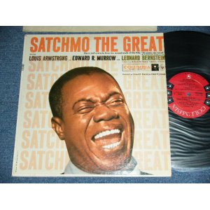 画像: LOUIS ARMSTRONG - SATCHMO THE GREAT ( Ex+/Ex+++ )  / 1957 US ORIGINAL " 6 EYES LABEL" MONO Used LP  